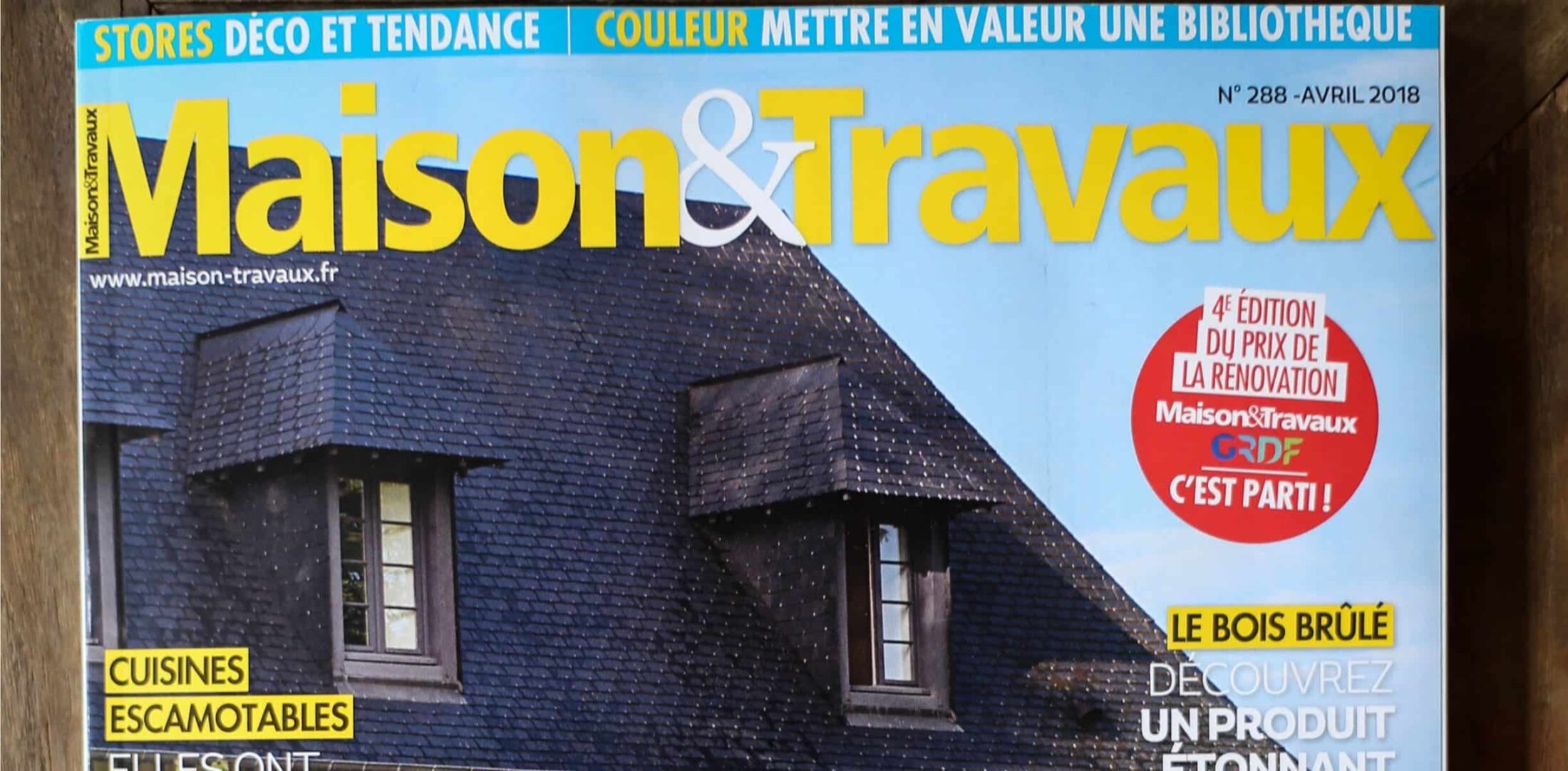 Retrouvez Noirdebois en kiosque dans le N°288 du magazine Maison & travaux